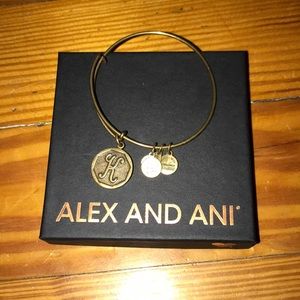 Two Alex & ani bracelets